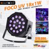 FOCO UV 18x1w - Punto Led Chile