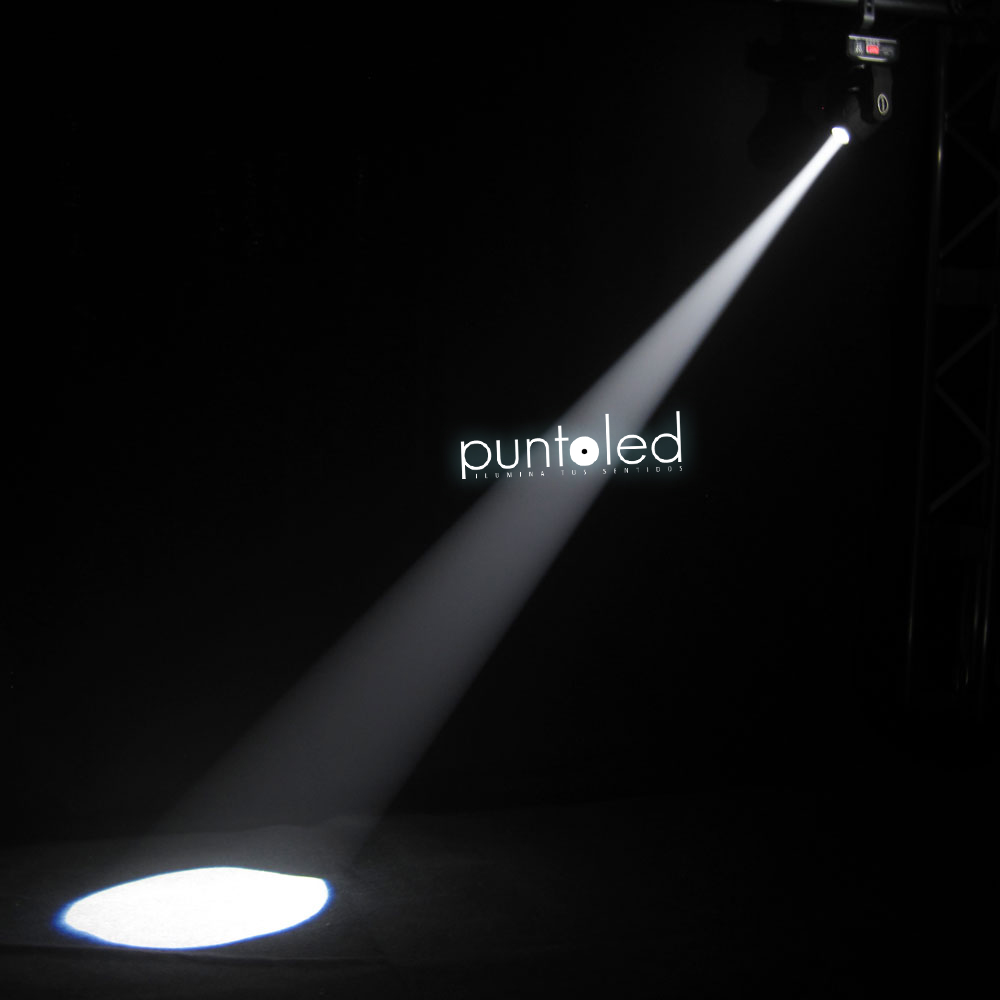 Pack 2 Cabezas Móviles 60w Spot con Anillo Led - Imagen 2