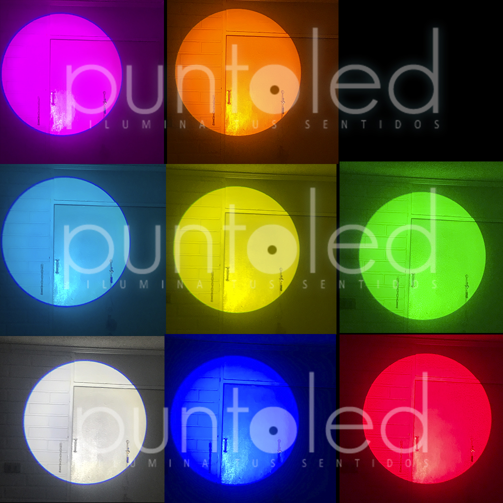 Pack 2 Cabezas Móviles 60w Spot con Anillo Led - Imagen 8