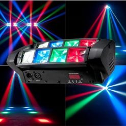 Alternative view of Mini Spider beam 8x3w - Punto Led Chile