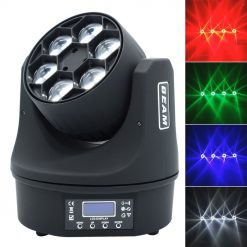Cabeza Movil 6x10w punto led chile