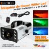 Máquina de Humi 900w Leds inalámbrica