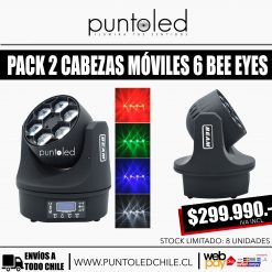 Pack 2 Cabezas Móviles 6 Bee Eyes