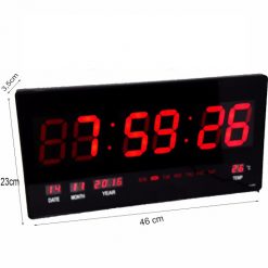 Alternative view of Reloj Led de Pared - Temperatura - Fecha