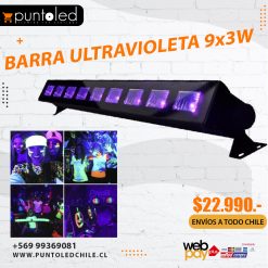 Barra UV 9x3w - Punto Led Chile