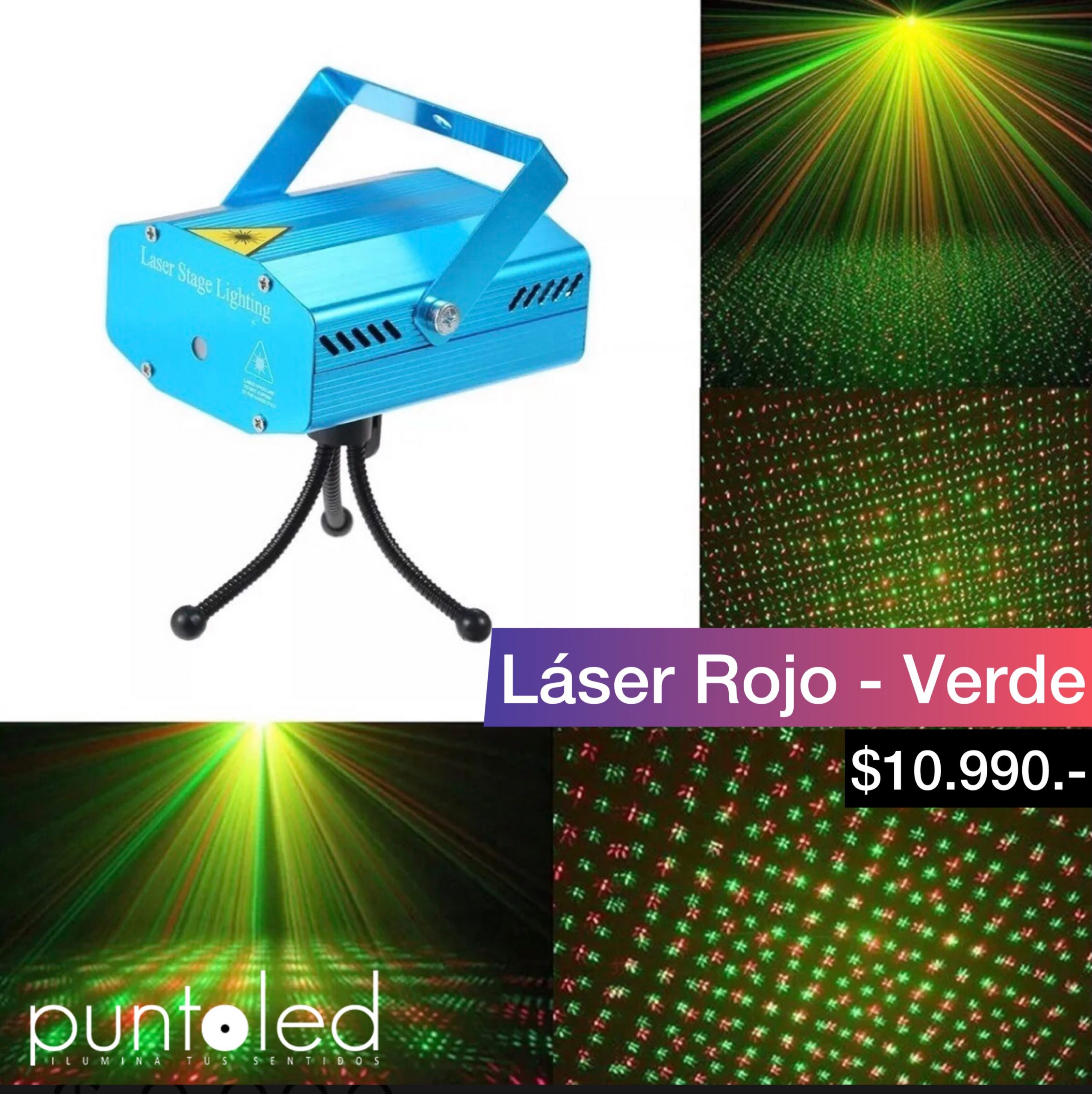 Mini Laser Lluvia Puntos