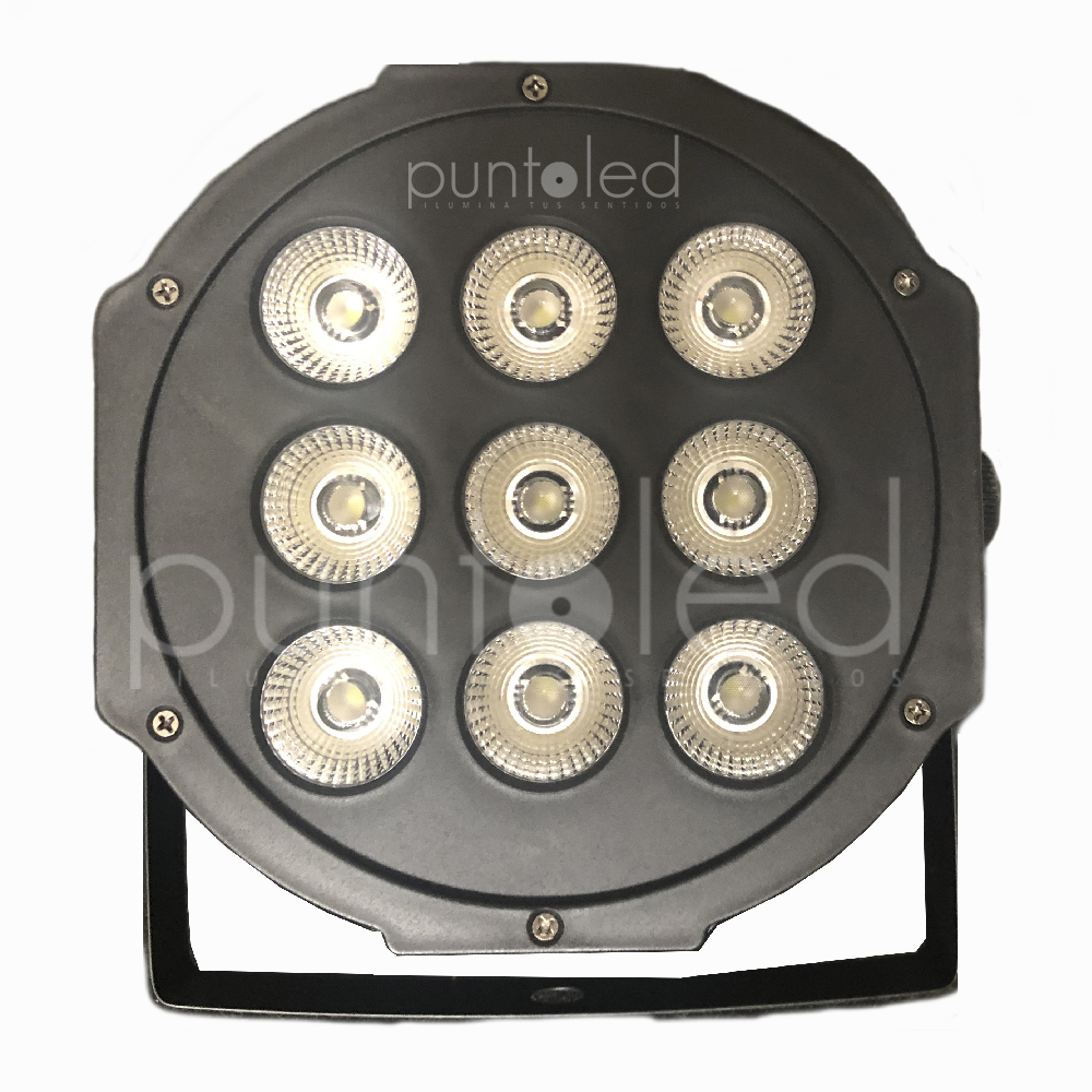 Pack 4 Focos 9x10w RGBW - Imagen 7