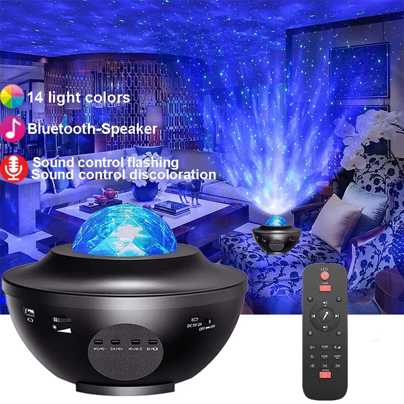 Proyector Galaxia con Parlante Bluetooth - Imagen 9