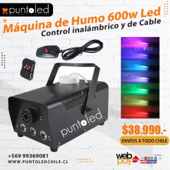 Máquina de Humo 600w Led - Punto Led Chile 2022