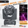Cabeza Móvil Beam 12x10w Beam - Punto Led Chile