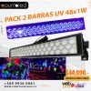 Pack 2 Barras UV 48X1W