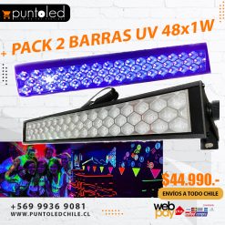 Pack 2 Barras UV 48X1W