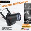 Pin Spot Blanco 10w - Punto Led Chile