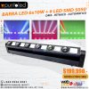 Barra 6x10w + 6 led smd 5050