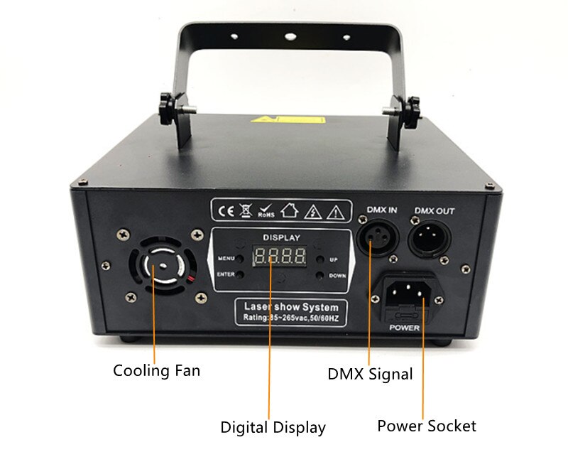 Laser 3D RGB 500mw - Imagen 3