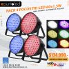 Pack 4 Focos Big Dipper 60x1.5w
