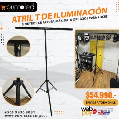 Atril de iluminación Punto Led Chile 0