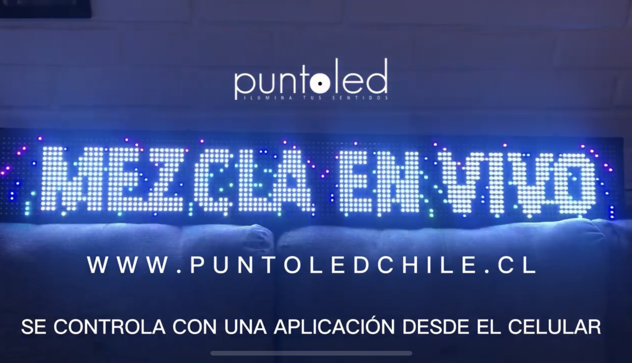 Letrero Led 130x20cm Wifi - Imagen 2