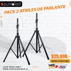 Pack 2 Atriles de parlante - Punto Led Chile