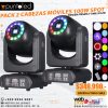 PACK 2 CABEZAS 100W SPOT 2025 - PUNTO LED CHILE