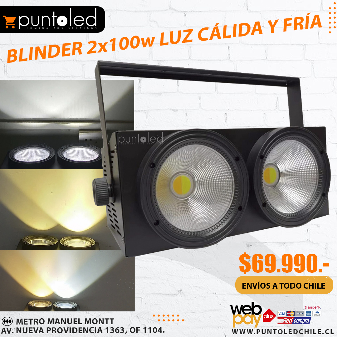 Oferta Blinder - Punto Led Chile