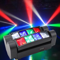 Alternative view of Mini Spider beam 8x3w