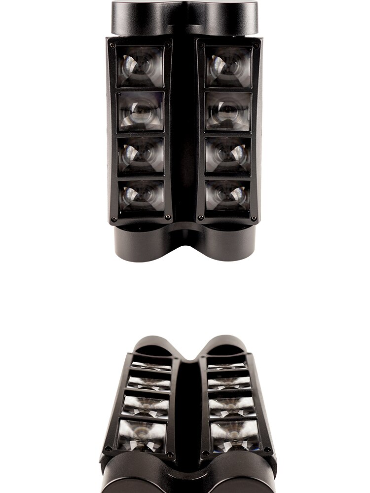 Pack 2 Mini Spider beam 8x3w - Punto Led Chile - Imagen 7