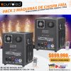 Pack 2 Máquinas de Chispa Fría 600w Nuevo modelo Punto Led