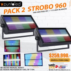Pack 2 Strobo Led 960