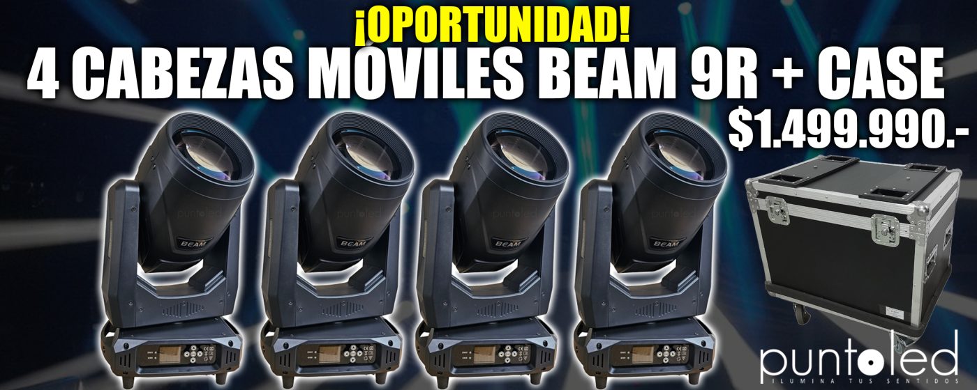 oportunidad beam 9r punto led