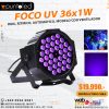 Foco uv 36x1w - Punto Led Chile