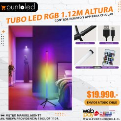 Tubo led punto led chile