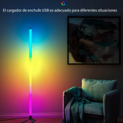 Alternative view of Tubo Led RGB con Control Remoto y APP