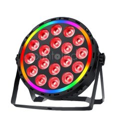 Par Led 18 rgbw con anillo led
