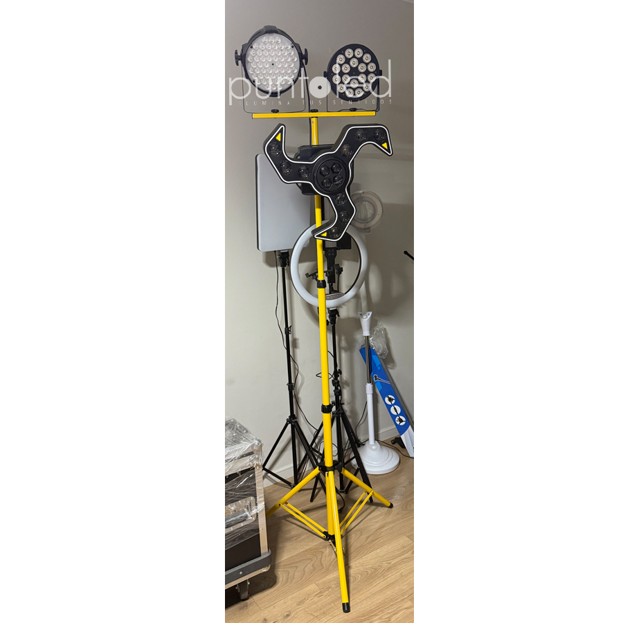 Atril para Luces de Fiesta Basic | Soporte para focos Par LED - Imagen 4